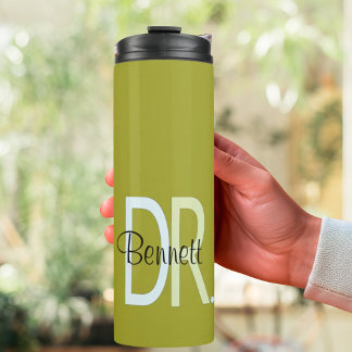 PhD Dr. Tumbler voor Medische Student PhD Afstuder Thermosbeker