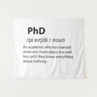 PhD Funny Dictionary Definition