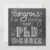 PhD graduation thesis defense congratulation card (Voorkant)