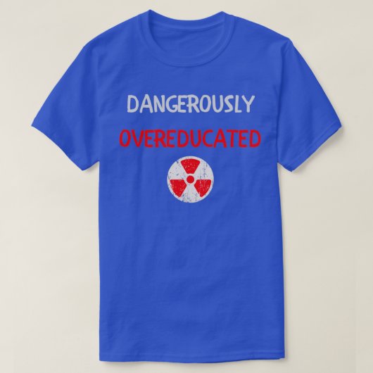 PhD grappige doctoraatsstudent die ik overleefde G T-shirt (Design voorkant)