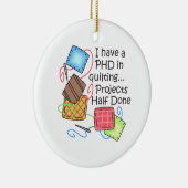 PHD in kantelen Keramisch Ornament (Rechts)