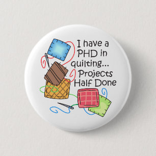 PHD in Quilting Ronde Button 5,7 Cm