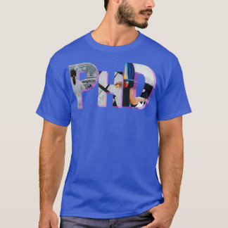 Phd-onderzoeker Phd-unieke ontwerpideeën 2 T-shirt