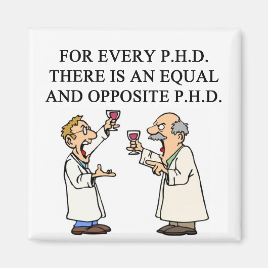 PHD-proverb Magneet (Voorkant)
