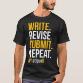 PhD Student Dissertation Doctorate Afstuderen Prem T-shirt (Voorkant)