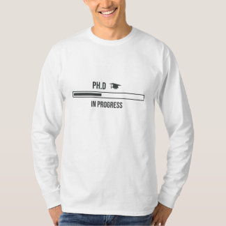 PhD Student Grappig PhD laden ontwerp T-shirt