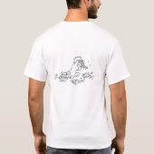 PhD UITSNIJDEN T-shirt (Achterkant)