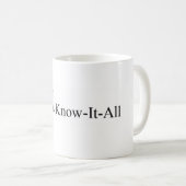 PhD Vrouwen afstuderen, Dr. Know-it-All Mok (Voorkant rechts)