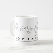 PhDPharmacist, expression peptidique mug (Devant gauche)