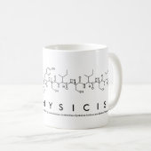 PhDPhysicist peptide expression mug (Devant droit)