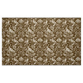 Pheasant and Hare Pattern, Brown and Beige  Stof (Fat Quarter)