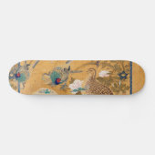 Pheasant Birds Partridge Animal Floral Skateboard (Horizontaal)