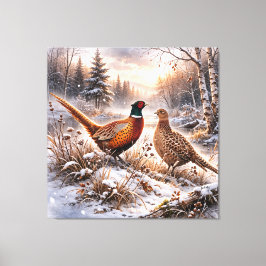Pheasant  canvas afdruk