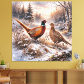 Pheasant  canvas afdruk (Insitu (Woonkamer))