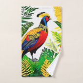 Pheasant Exotique Jungle (Serviette à main)
