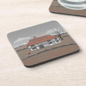 Pheasant Farmhouse Bier Onderzetter (Linkerzijde)