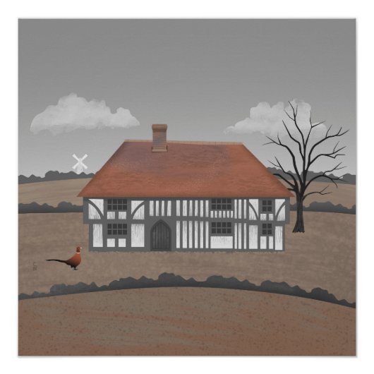 Pheasant Farmhouse Perfect Poster (Voorkant)