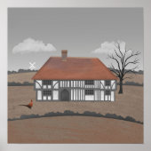 Pheasant Farmhouse Poster (Voorkant)