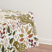 Pheasant Folk Art nappe | Harve d'automne rustique (In Situ)
