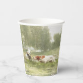 Pheasant Hunting met Pointer Papieren Bekers (Voorkant)