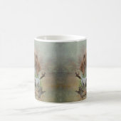 Pheasant Hunting met pointers, kunst Koffiemok (Center)