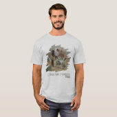 Pheasant Hunting met pointers, kunst T-shirt (Voorkant volledig)