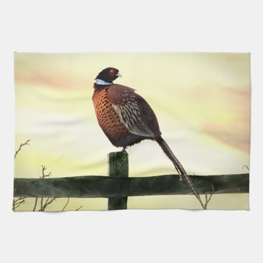 Pheasant Kitchen Towel Theedoek (Horizontaal)