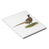 Pheasant Rooster Notitieblok (Schuin)