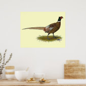 Pheasant Rooster Poster (Keuken)