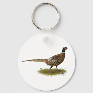 Pheasant Rooster Sleutelhanger