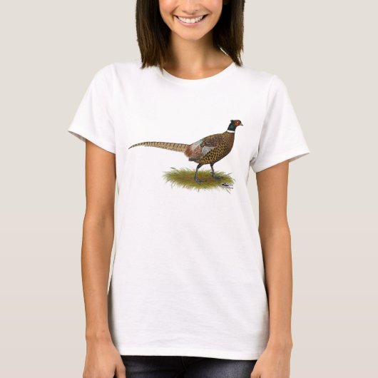Pheasant Rooster T-shirt (Voorkant)