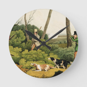 'Pheasant Shooting', pub. van Thomas McLean, 1820 Ronde Klok