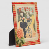 Phebus Woman & Cycle Collage Fotoplaat (Zijkant)