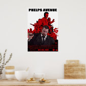 Phelps Avenue Poster (Keuken)