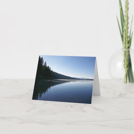 Phelps Lake II in het Grand Teton National Park, Kaart (Voorkant)