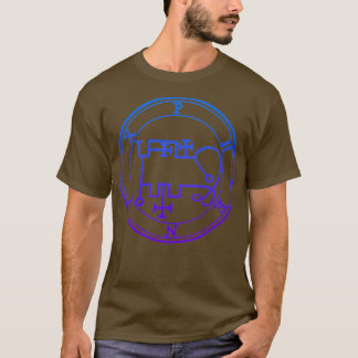 Phenex Sigil transformeert je leven blauw verloop T-shirt