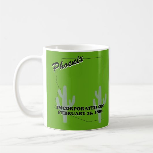 Phénix tasse à café (Gauche)