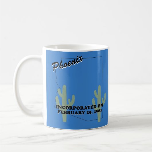 Phénix tasse à café (Gauche)