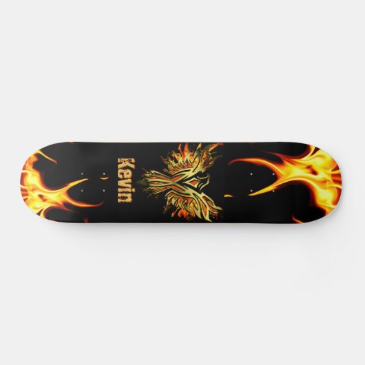 Pheonix Rising Personalized Dd Brand Skateboard (Horizontaal)