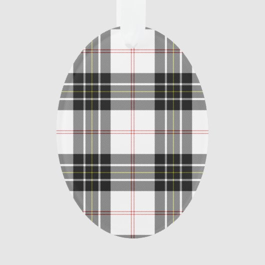 Pherson tartan noir blanc plaid (devant)
