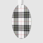 Pherson tartan noir blanc plaid (devant)