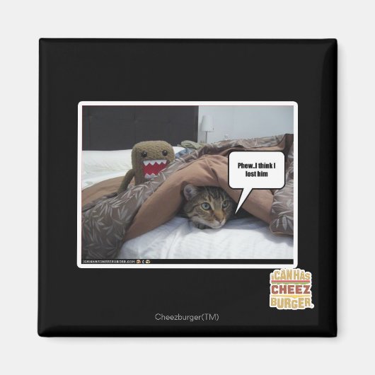 Phew ik denk dat ik hem verloren heb magneet (Voorkant)