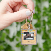 Phew ik denk dat ik hem verloren heb sleutelhanger (Hand)