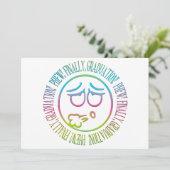 Phew! Tot slot, Afstuderen! Aankondiging (Staand voorkant)