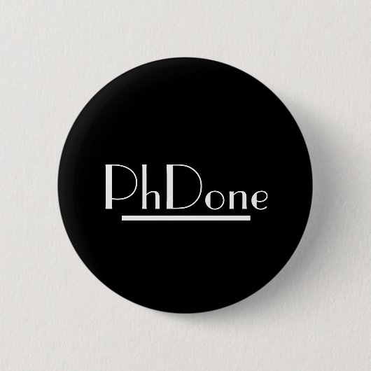 PhGedaan Ronde Button 5,7 Cm (Voorkant)