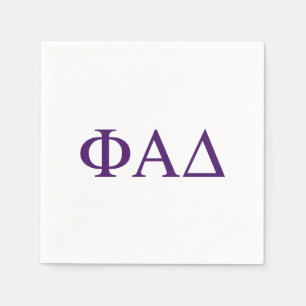Phi Alpha Delta Griekse Letters Servet