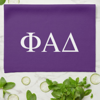 Phi Alpha Delta Griekse Letters Theedoek