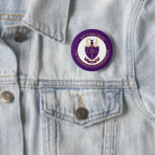 Phi Alpha Delta-logo Ronde Button 5,7 Cm (In situ)