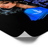 Phi Beta Sorority Zusterschap HBCU Zwart Meisje Pr Poster (Hoek)