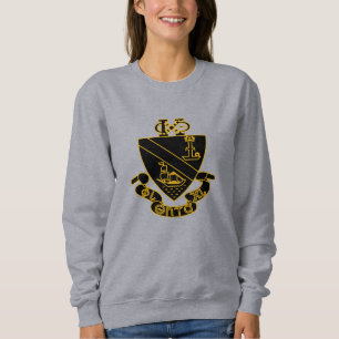 Phi Chi Theta Wapen Goud en Zwart Trui